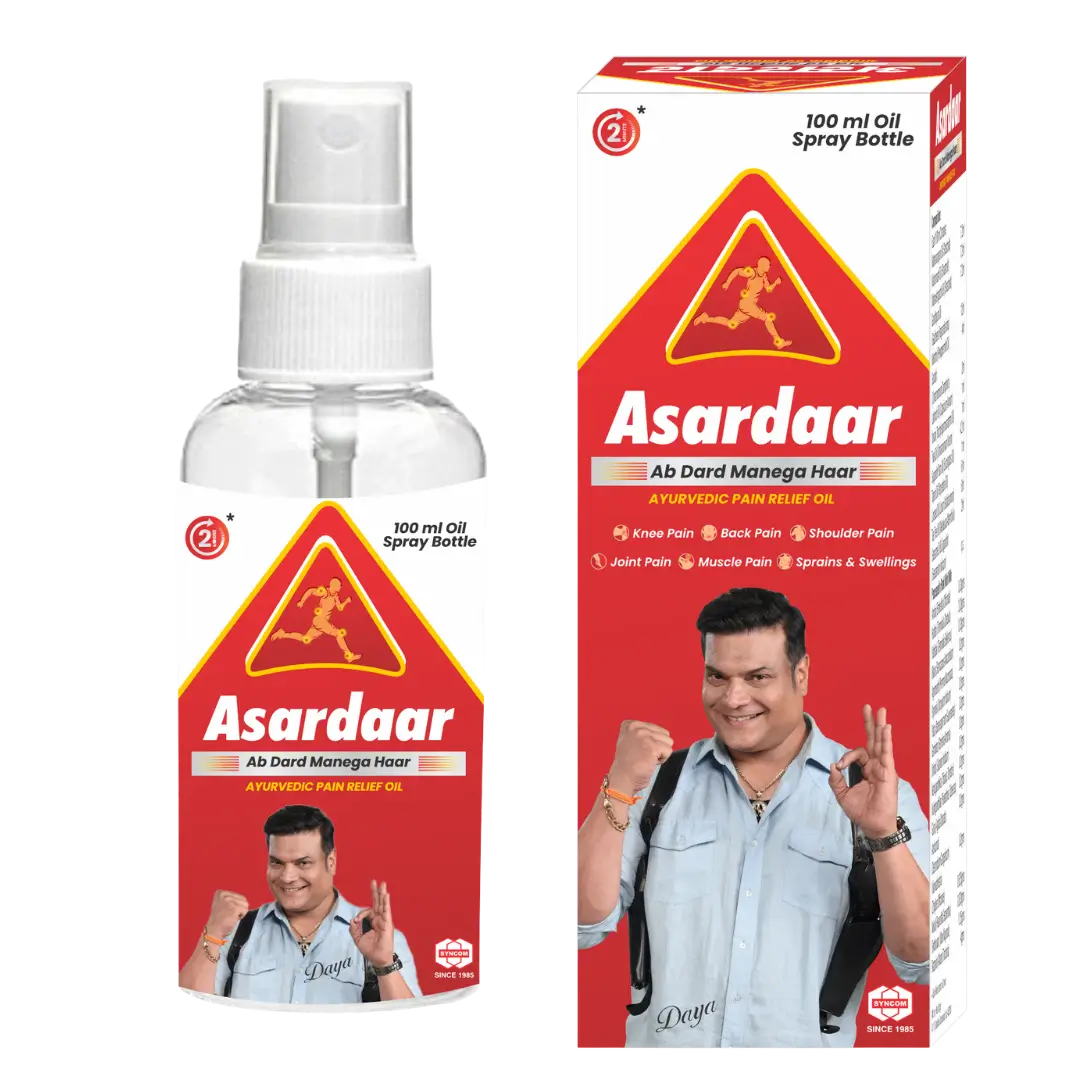 Ayurvedic Pain Relief Spray – 100ml | Fast Relief for Joint, Muscle & Back Pain | Mahanarayan & Gandhpura Oil-Based