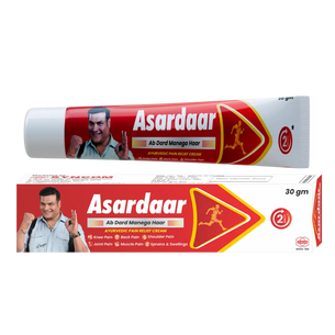 Asardaar Ayurvedic Pain Relief Ointment 30gm – Natural Muscle, Joint, and Back Pain Cream with Gandhpura, Menthol, Clove & Eucalyptus