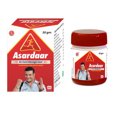 Asardaar Balm 10ml – Ayurvedic Pain Relief Balm for Joint, Back & Muscle Pain | Fast Action Liniment