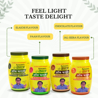 Kabz All Fine Chocolate Flavour – Ayurvedic Digestive & Laxative Powder |