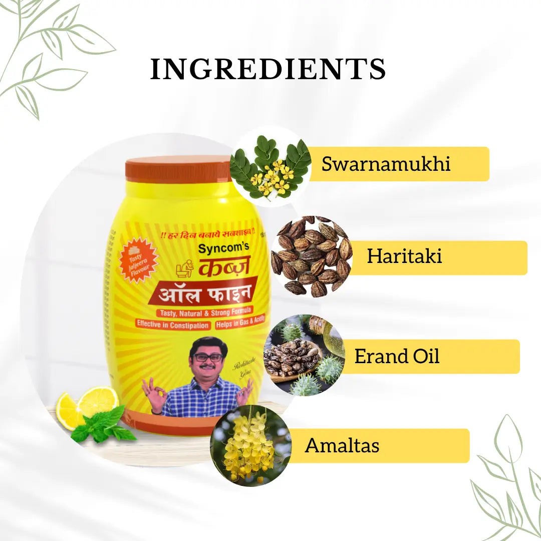 Kabz All Fine Jal-Jeera Flavour – Ayurvedic Digestive & Laxative Powder |