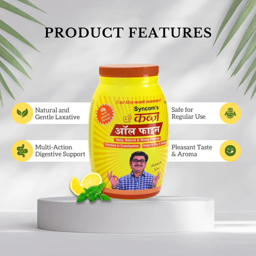 Kabz All Fine Jal-Jeera Flavour – Ayurvedic Digestive & Laxative Powder |