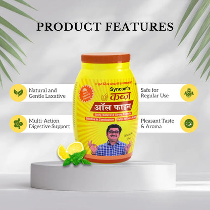 Kabz All Fine Jal-Jeera Flavour – Ayurvedic Digestive & Laxative Powder |